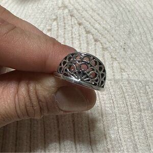 Boutique silver ring